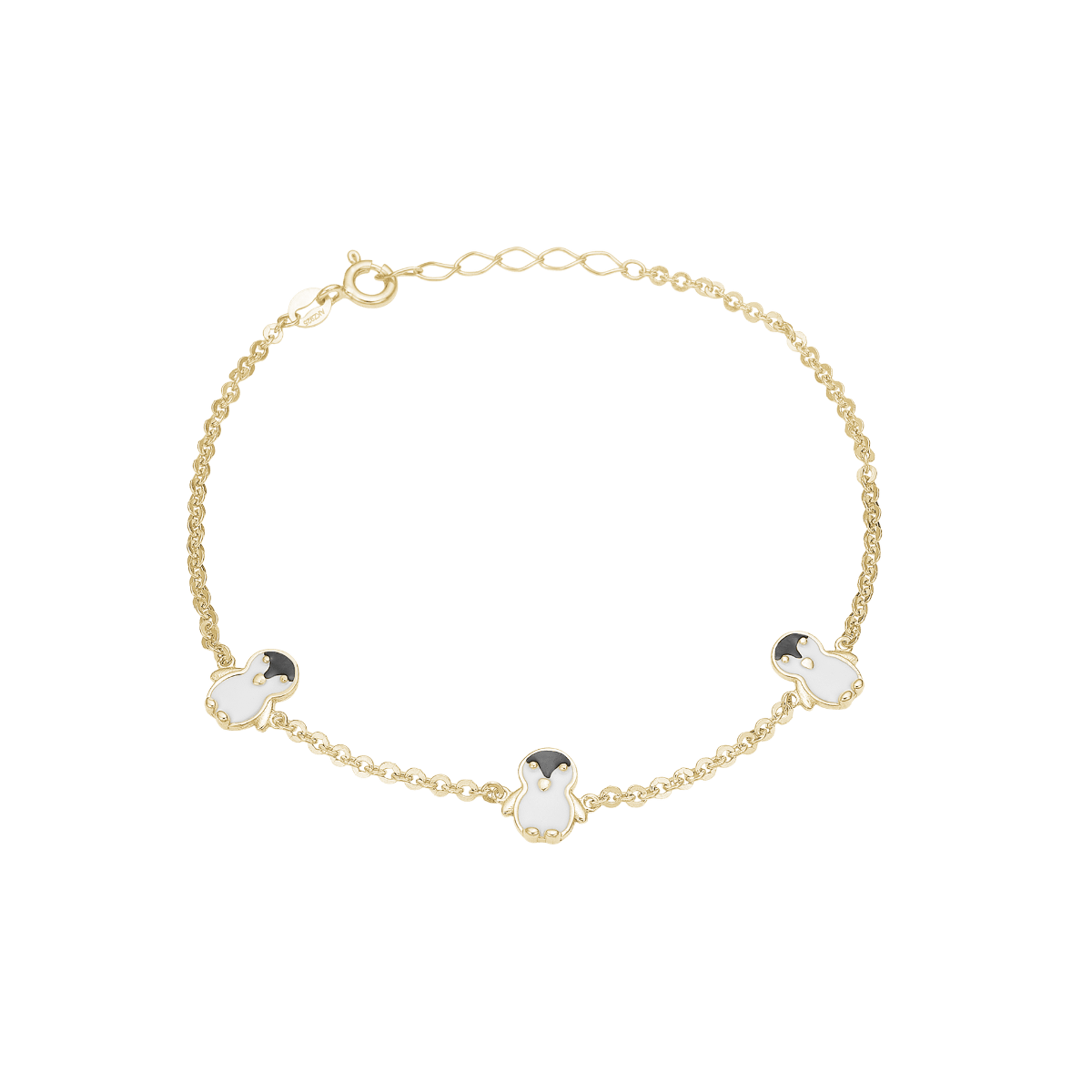 Pingvin armbånd forg sølv - Urma.dk