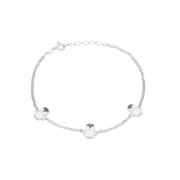 Pingvin armbånd sølv - Urma.dk