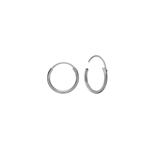 PLA. SØLV CREOL 10,5 MM, TRÅD 1,2MM M/VI - Urma.dk