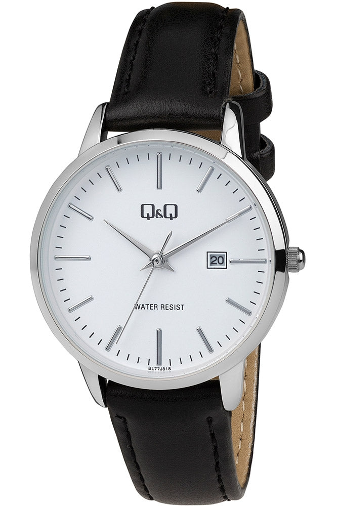 Q&Q dameur med læderrem BL77J818Y