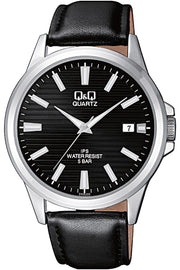 Q&Q herreur med læderrem CA08J312Y - Urma.dk