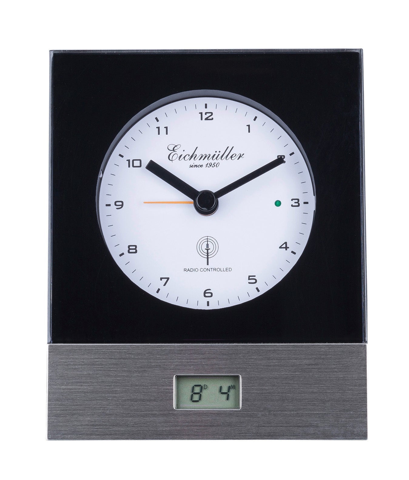 Radiostyret vækkeur med digital display