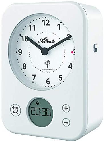 Radiostyret vækkeur med LCD display - Urma.dk