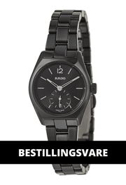 RADO True Specchio dameur i titanium og sort keramik - 26 mm - Urma.dk