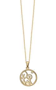 Red Barnet halskæde i forgyldt sølv - Urma.dk