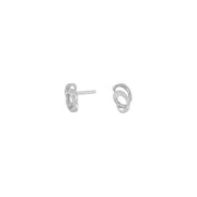 Rh. silver ear studs GEM52 2 - Urma.dk