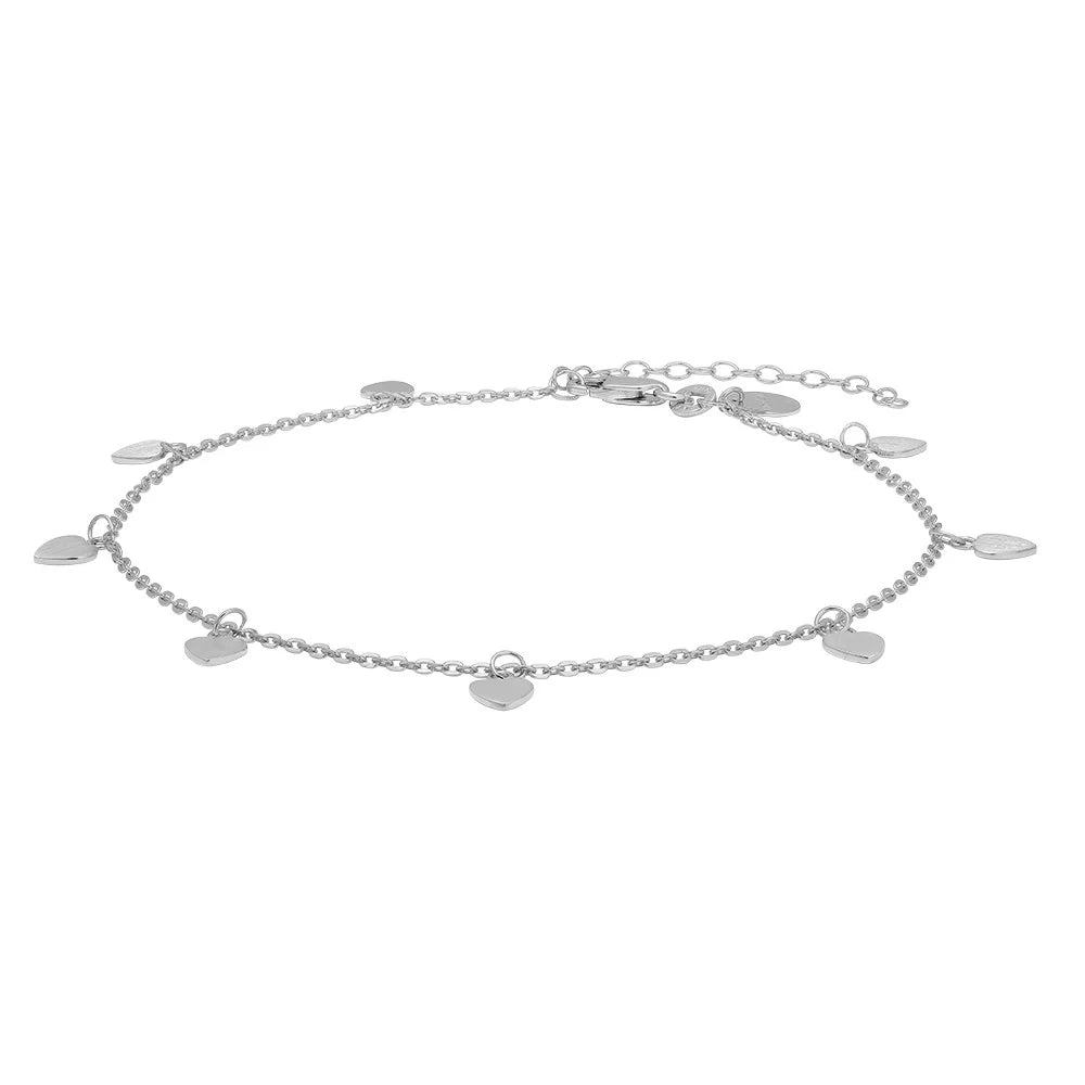 Rhd. sølv ankel DISC52 23+4cm - Urma.dk