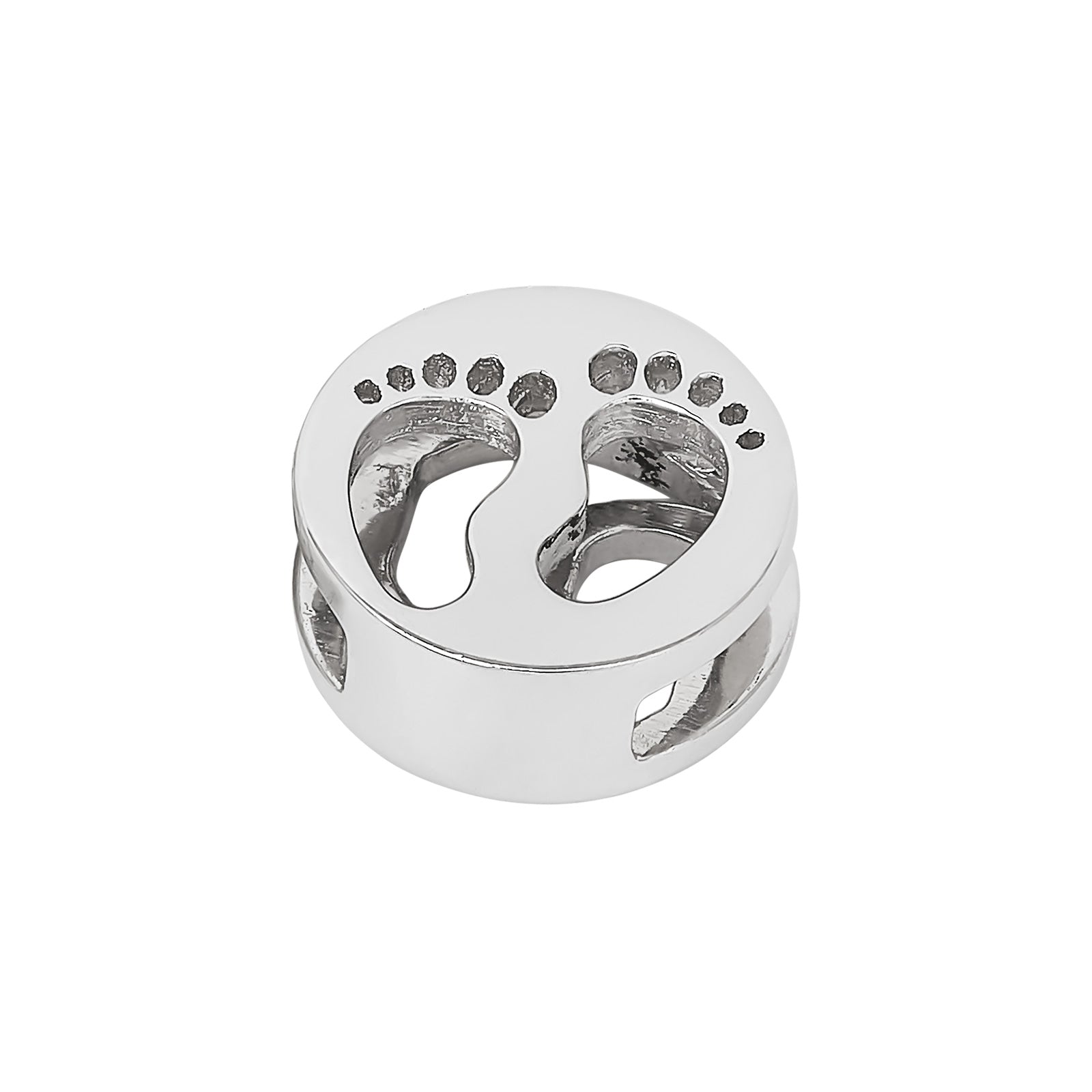 Rhd. Sølv baby fødder TIML 8mm - Urma.dk