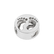 Rhd. Sølv baby fødder TIML 8mm - Urma.dk