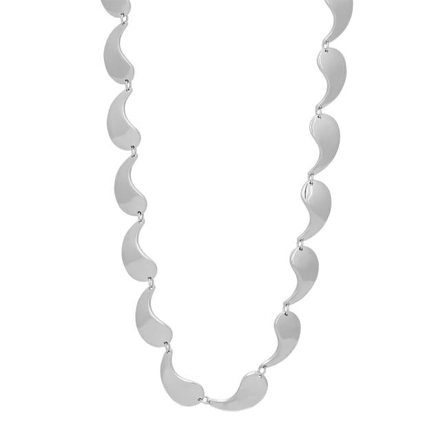 Rhd. Sølv collier 42,5+3cm - Urma.dk