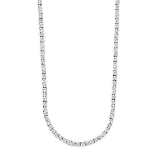 Rhd. Sølv collier KARENNOR