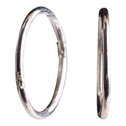 Rhd. sølv creol 16mm udvendigt - Urma.dk