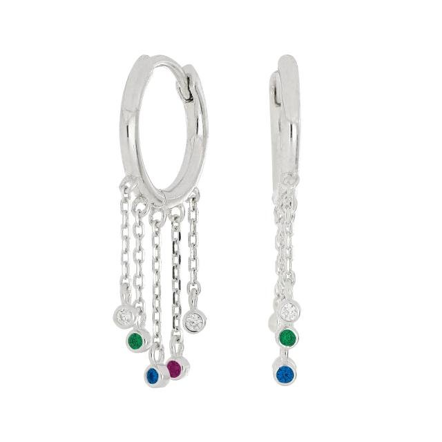 Rhd. Sølv creol GIANOR 30mm - Urma.dk