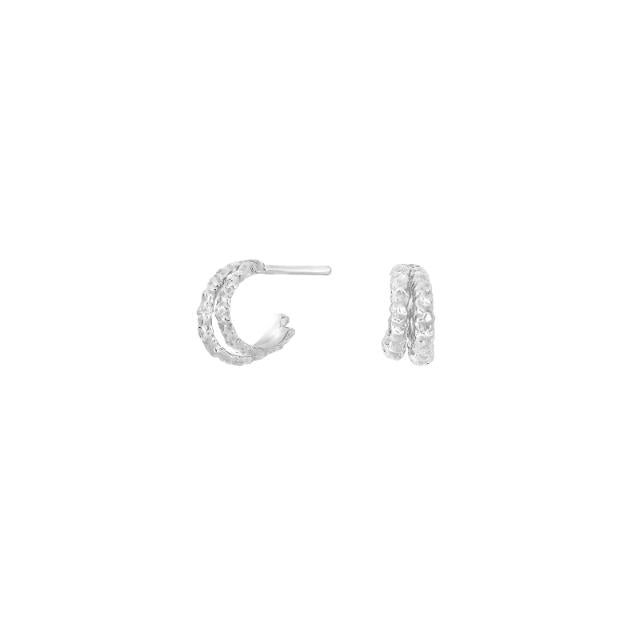 Rhd. sølv creol HAPPY52 - Urma.dk