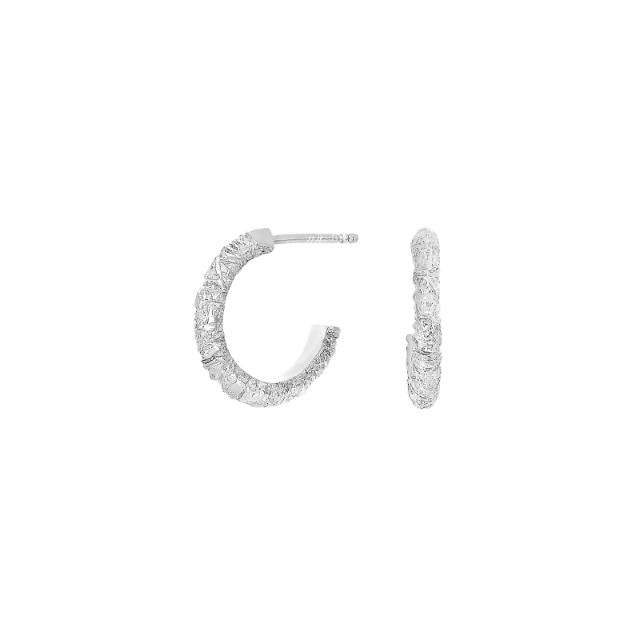 Rhd. sølv creol HAPPY52 - Urma.dk