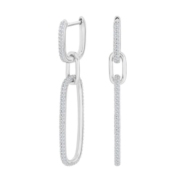 Rhd. Sølv creol MIMINOR 2 drop - Urma.dk