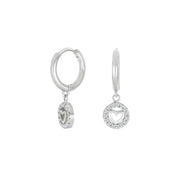 Rhd. sølv creoler NILLANOR - Urma.dk