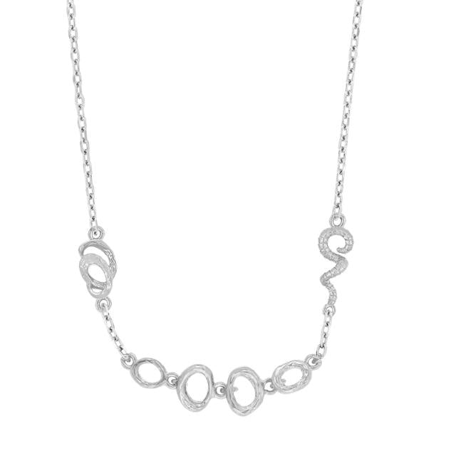 Rhd. Sølv halskæde GEM52 - Urma.dk