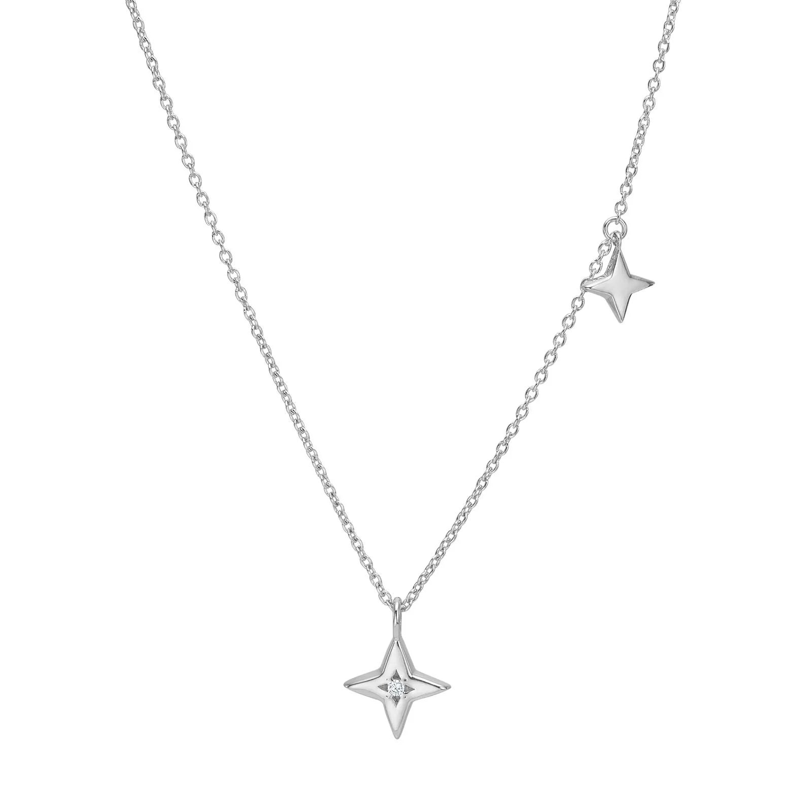 Rhd. sølv halskæde STARA52 - Urma.dk