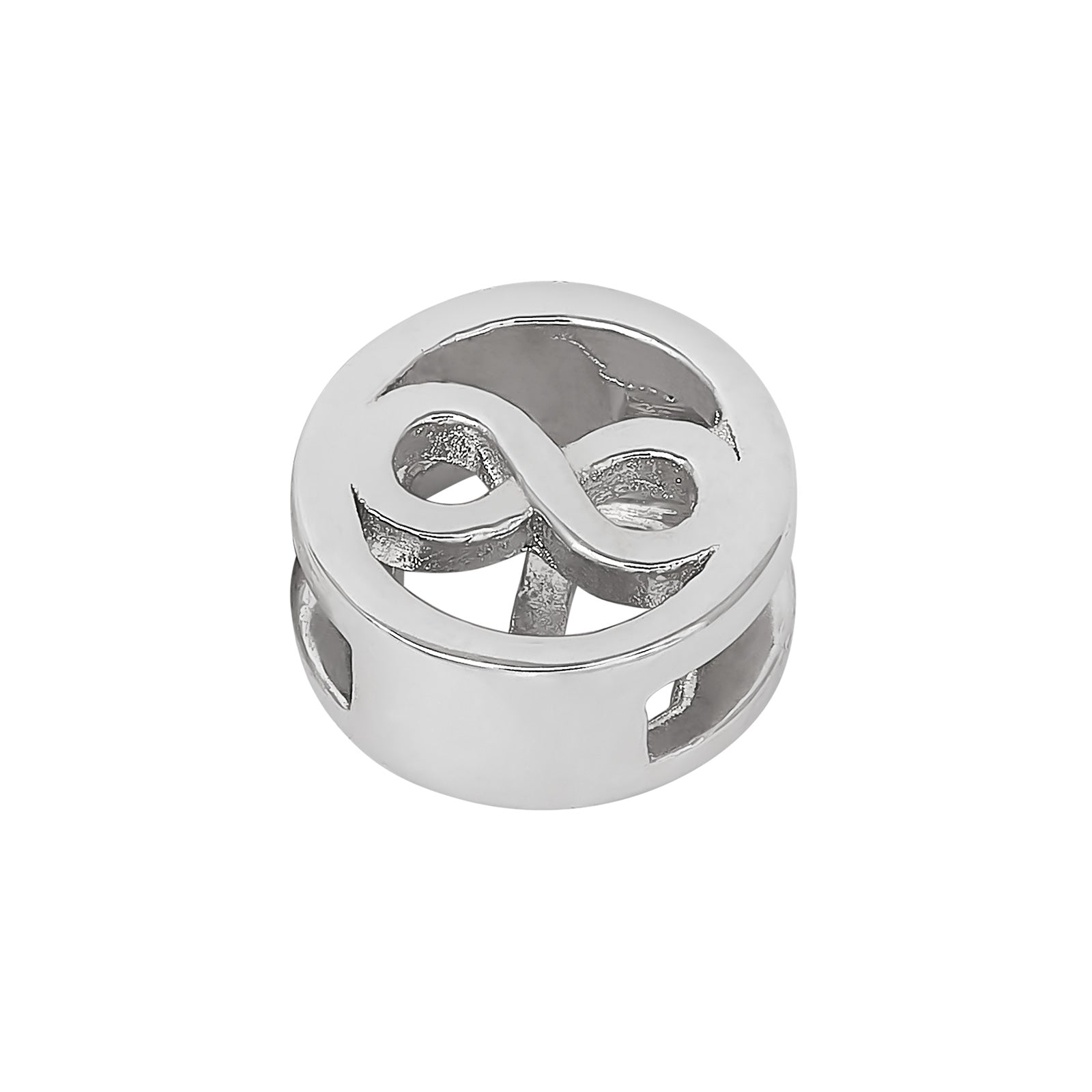 Rhd. Sølv led eternity rund TIML 8mm - Urma.dk