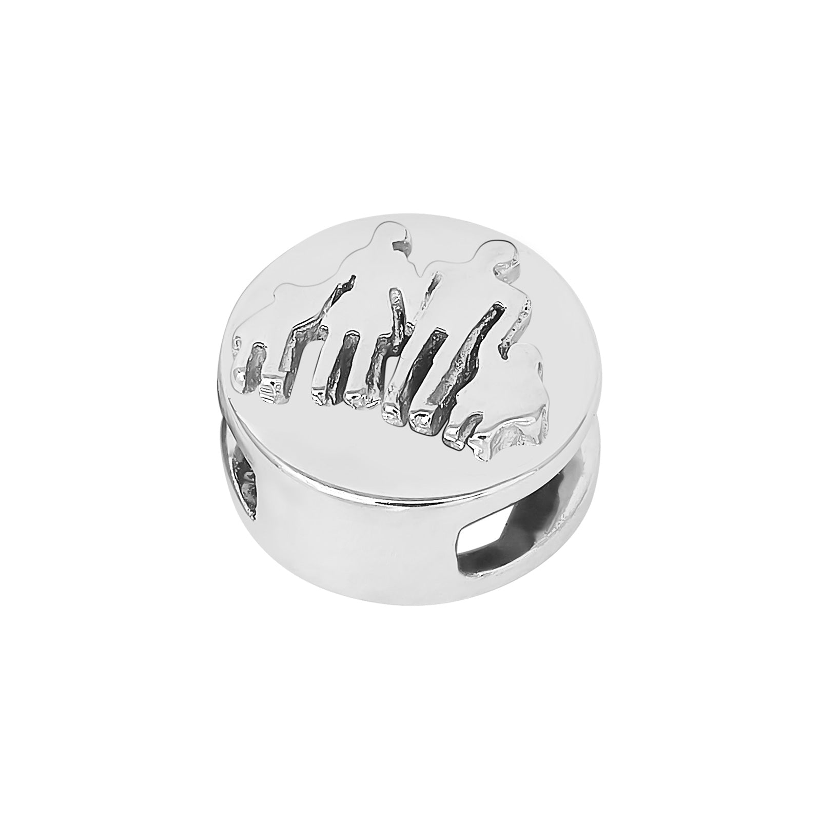 Rhd. Sølv led familie rund TIML 8mm - Urma.dk