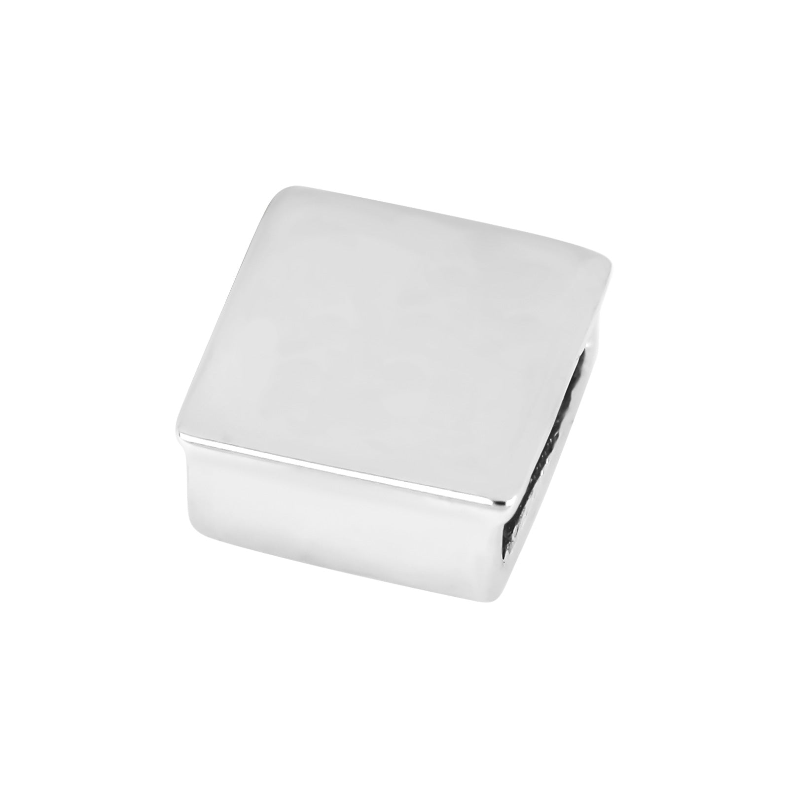 Rhd. Sølv led firkant TIML 8mm - Urma.dk