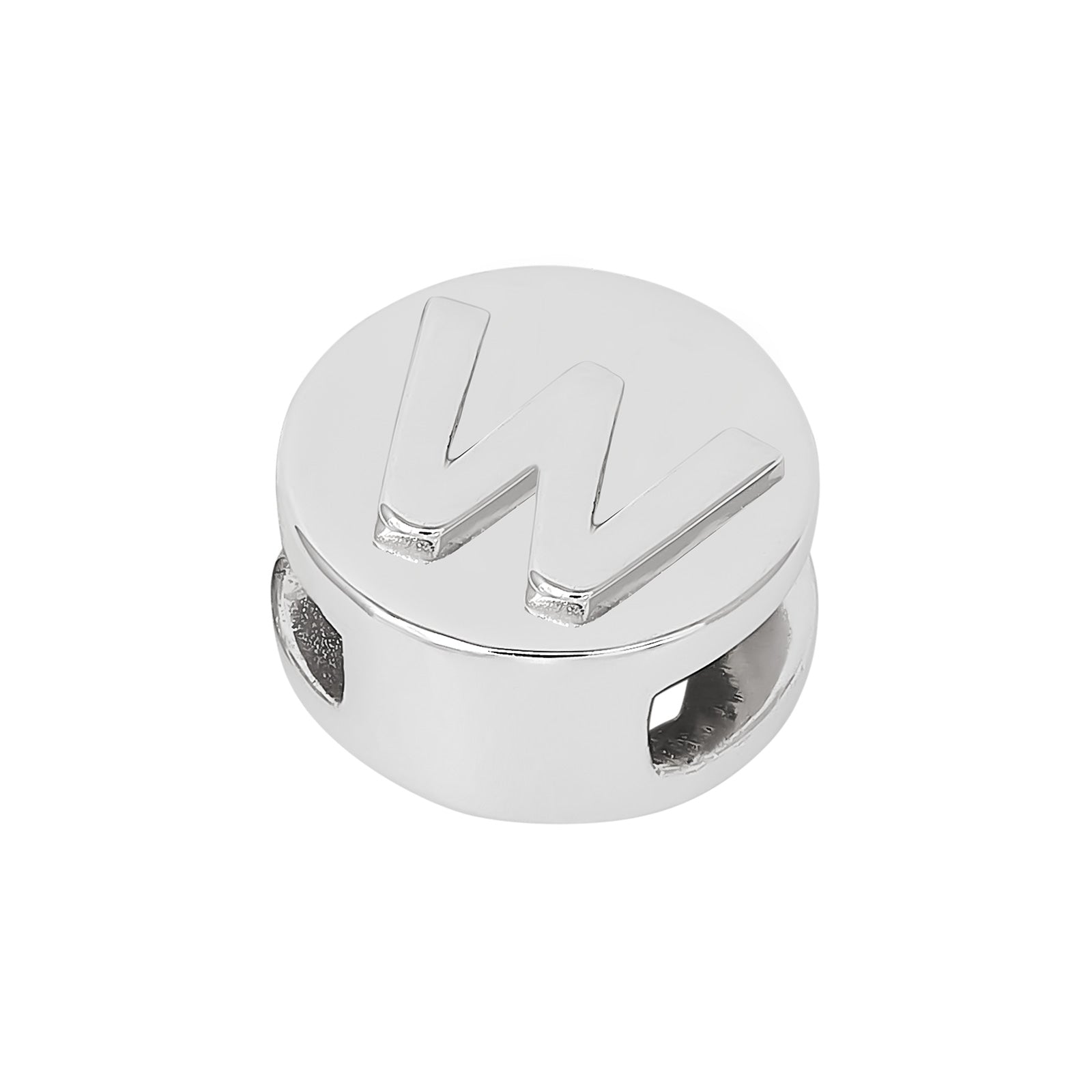 Rhd. Sølv led W rund TIML 8mm - Urma.dk