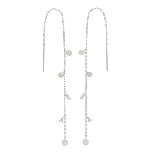 Rhd. Sølv ørehænger GWENNOR 13cm - Urma.dk
