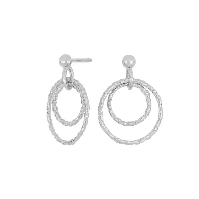 Rhd. sølv ørehænger HAPPY52 - Urma.dk