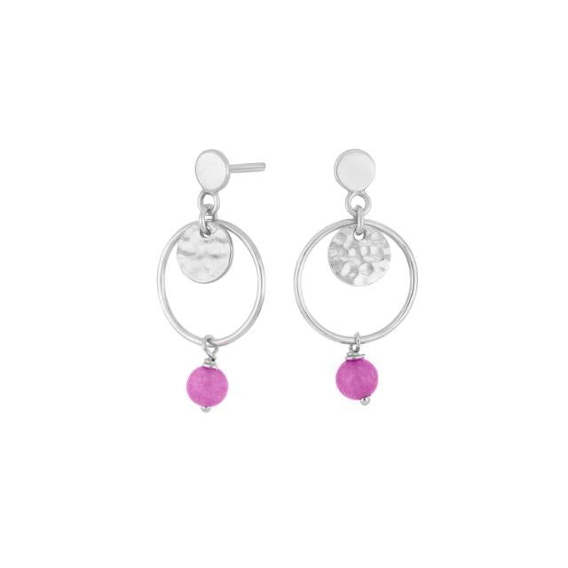 Rhd. sølv ørehænger JOY52 LQ - Urma.dk