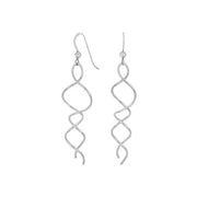 Rhd. sølv ørehænger SPIN52 - Urma.dk