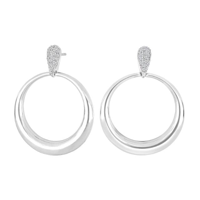 Rhd. Sølv ørehængere KIMINOR - Urma.dk