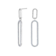 Rhd. Sølv ørehængere LENENOR - Urma.dk