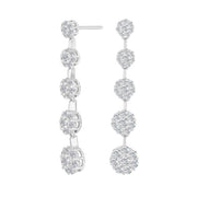 Rhd. Sølv ørehængere LISANOR - Urma.dk