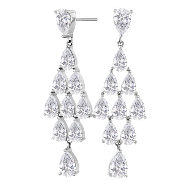 Rhd. Sølv ørehængere LOTTENOR - Urma.dk