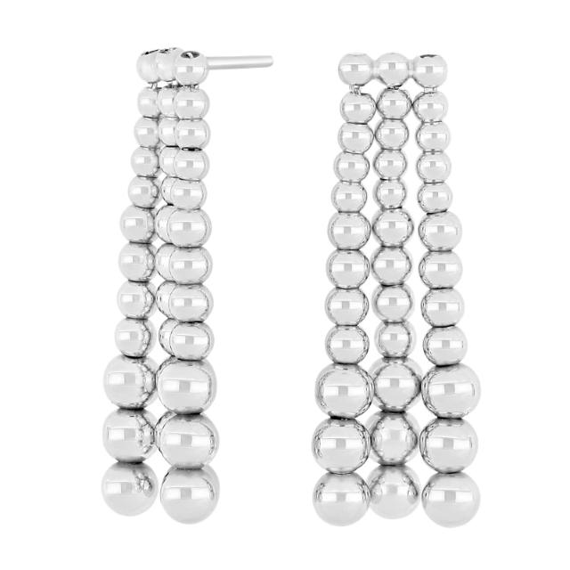 Rhd. sølv ørehængere MAMBO52 - Urma.dk