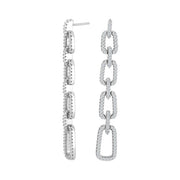 Rhd. Sølv ørehængere MIMINOR kantet - Urma.dk