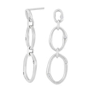 Rhd. sølv ørehængere NYTTENOR - Urma.dk