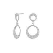 Rhd. sølv ørehængere SHINE52 - Urma.dk