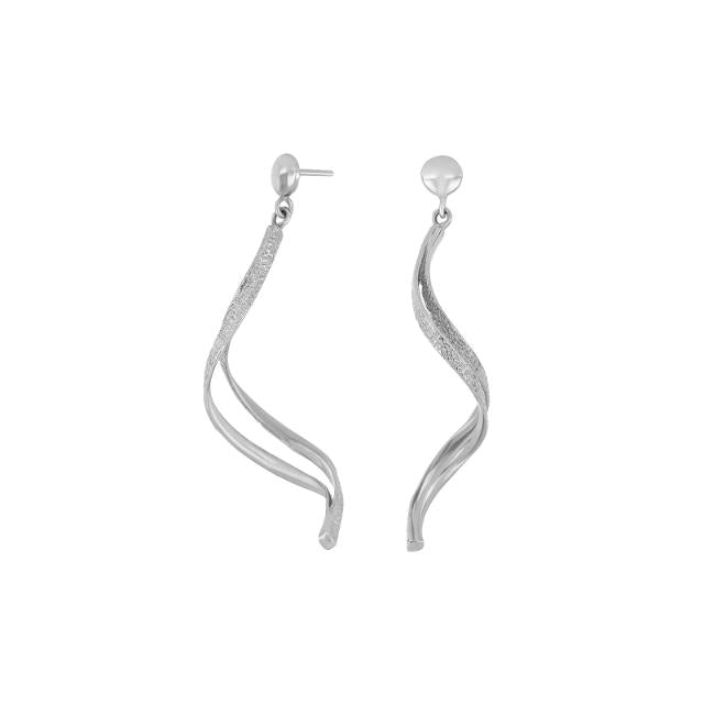 Rhd. sølv ørehængere WATCH52 - Urma.dk