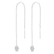 Rhd. Sølv ørekæder HAYLEYNOR - Urma.dk