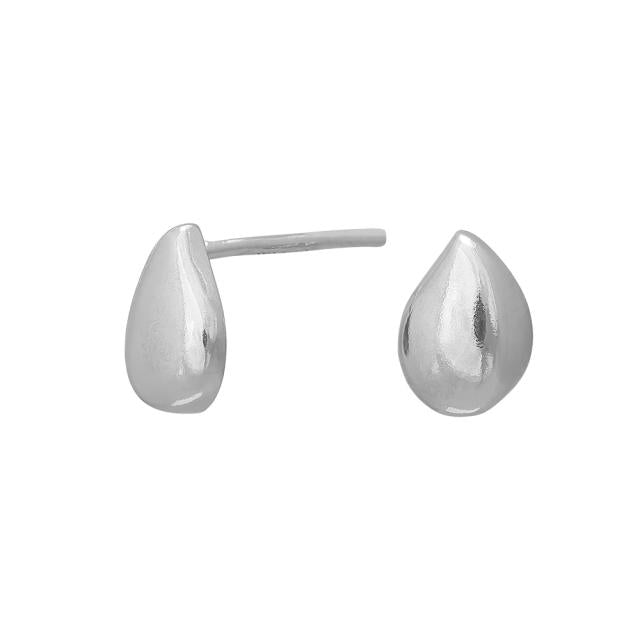 Rhd. sølv øreringe 9mm - Urma.dk
