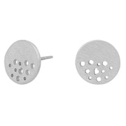 Rhd. sølv øreringe DUST52 10mm - Urma.dk