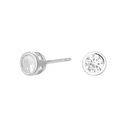 Rhd. Sølv ørestikker rørfatning 5mm - Urma.dk