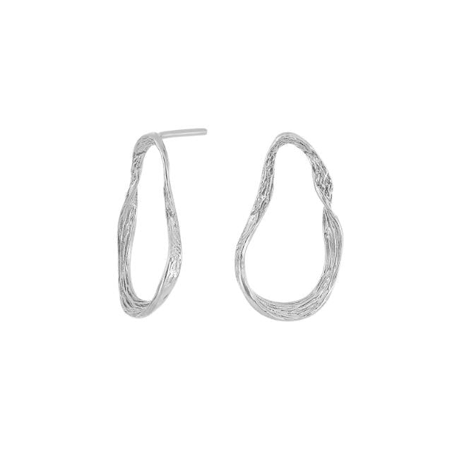 Rhd. sølv ørestikker SHINE52 - Urma.dk