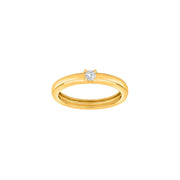 Rhd. Sølv ring 1cz OBINOR - Urma.dk
