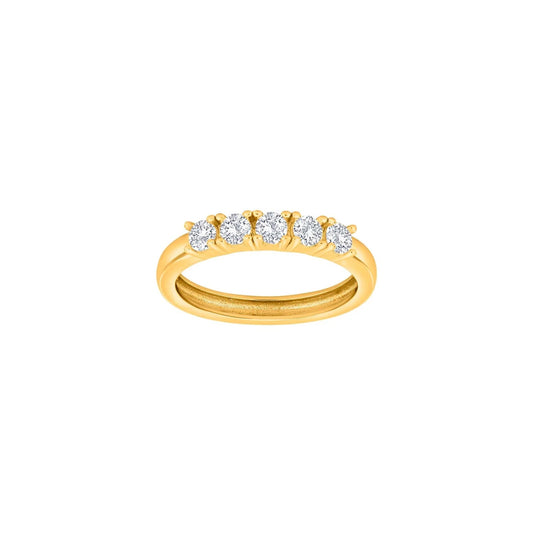 Rhd. Sølv ring 5cz OBINOR - Urma.dk