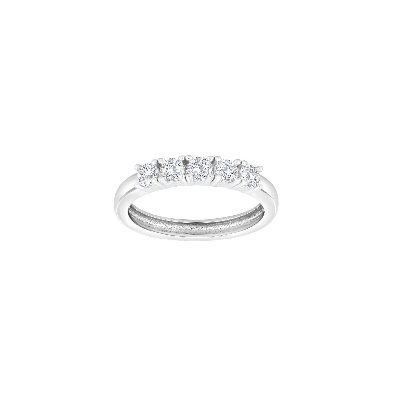 Rhd. Sølv ring 5cz OBINOR - Urma.dk