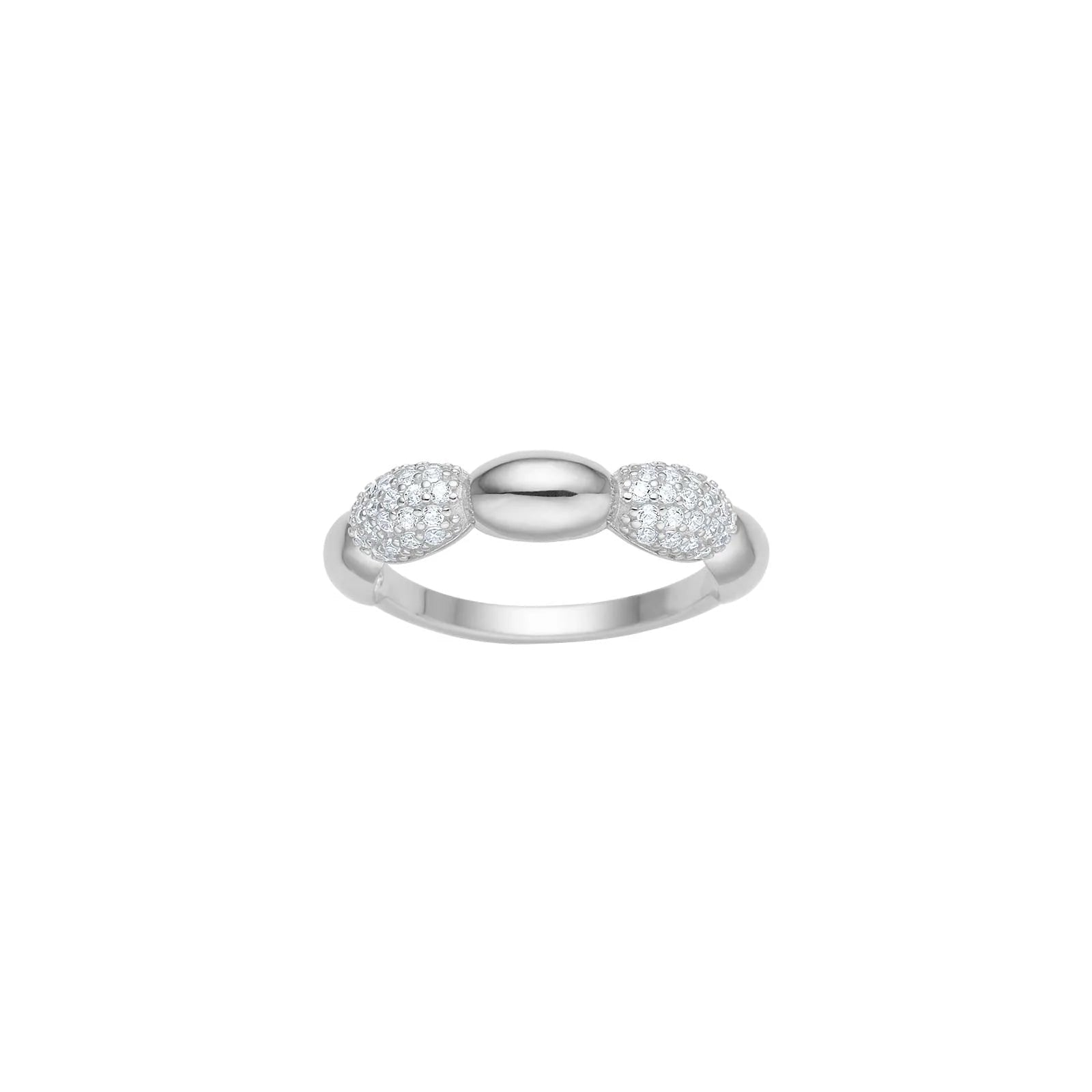 Rhd. Sølv ring REBECCANOR - Urma.dk