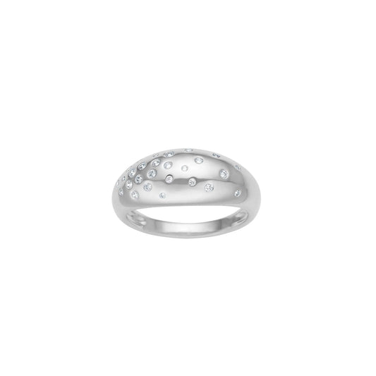 Rhd. Sølv ring RHEANOR - Urma.dk